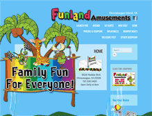 Tablet Screenshot of gotofunland.com